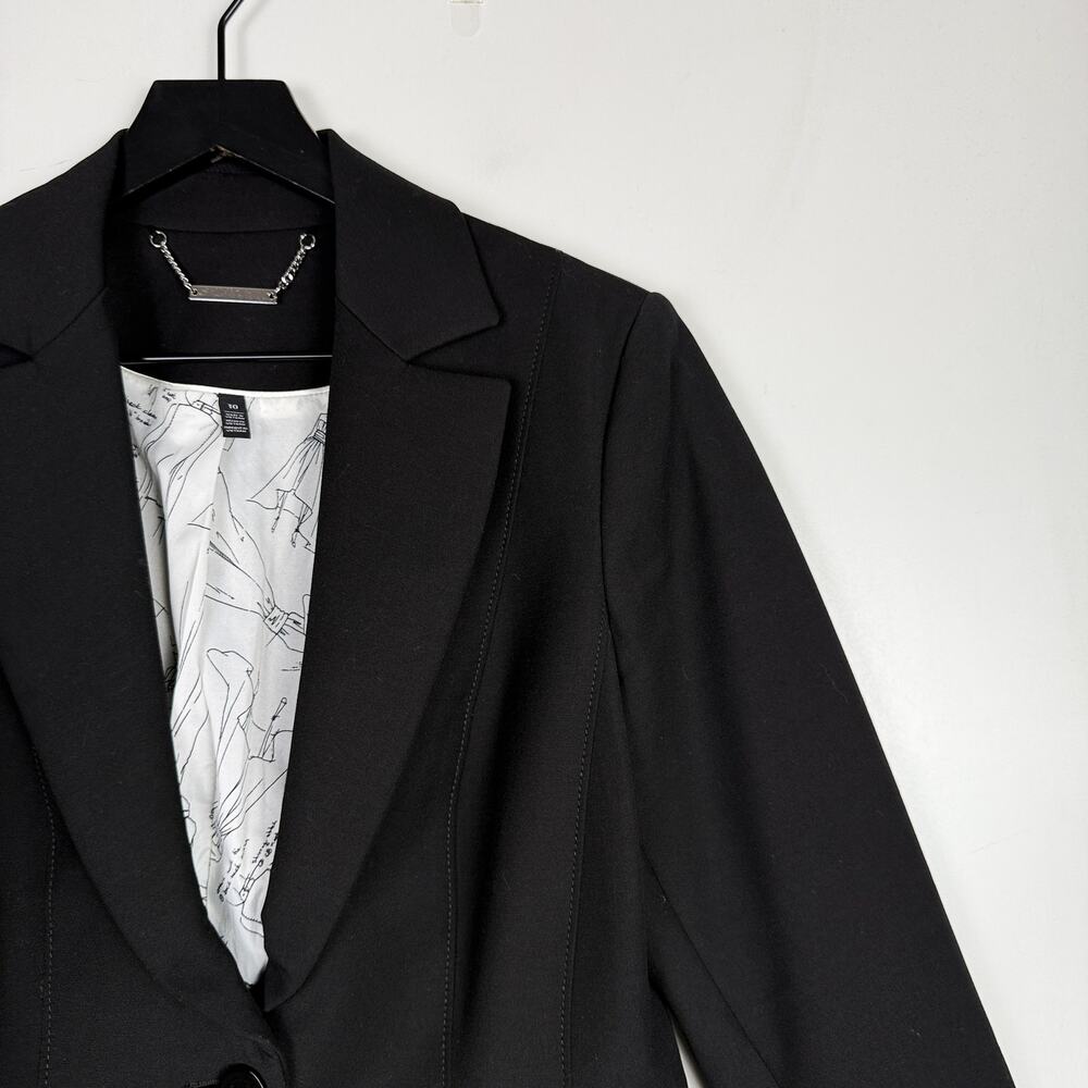 White House Black Market Signature Blazer Stretch Jacket - 10 - Picture 2 of 9